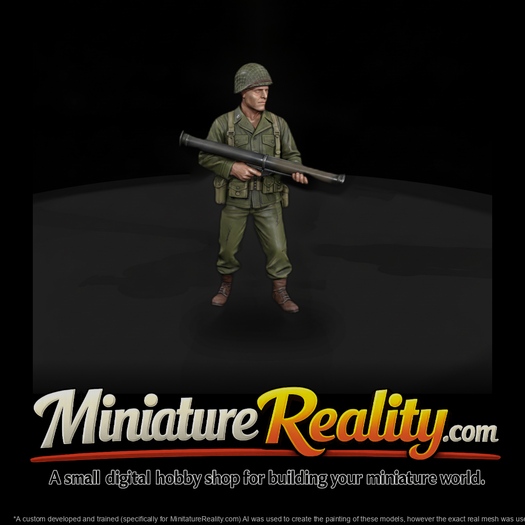 WWII US Army Bazooka Soldier