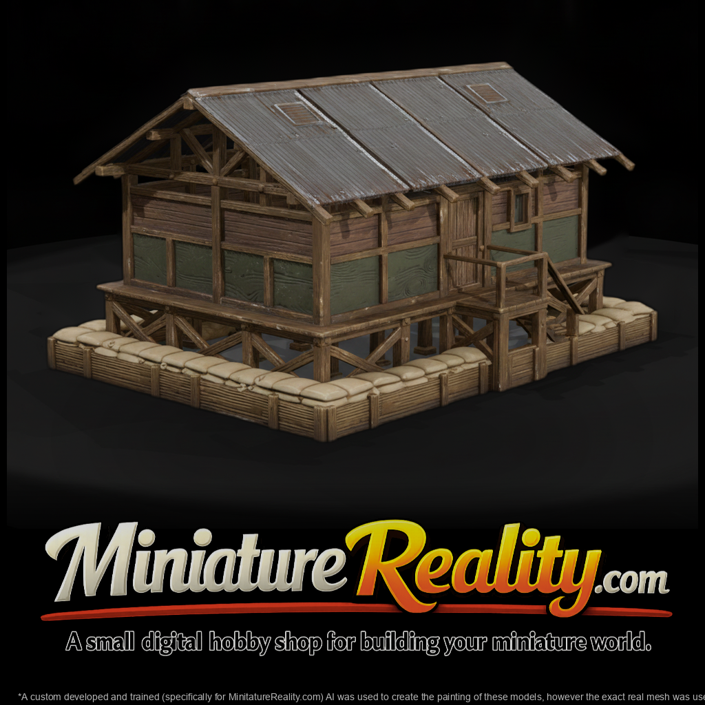 Mil 028 Vietnam Tin Roof Hooch