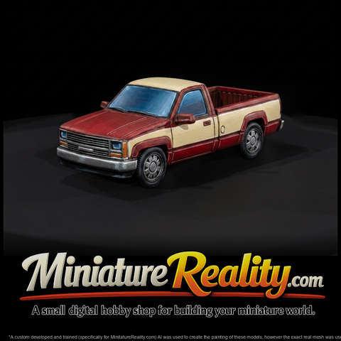 Classic Single-Cab Pickup Truck