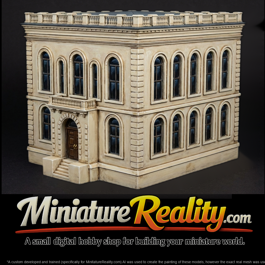 Neoclassical Townhouse & Model Railways