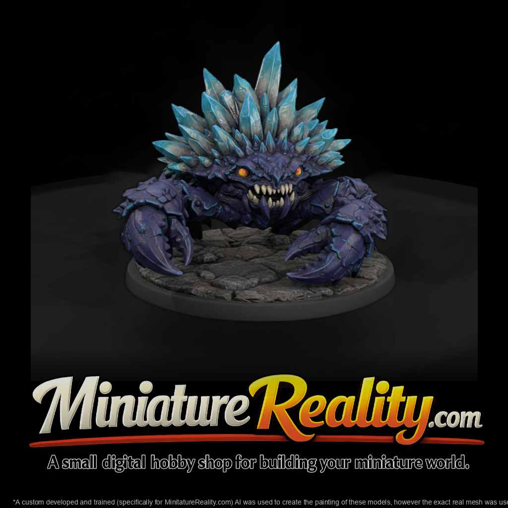 Crystal-Shard Crab Monster