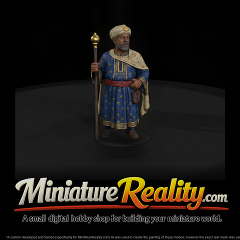 Hist 0085 Historical Mansa Musa Miniature Figure