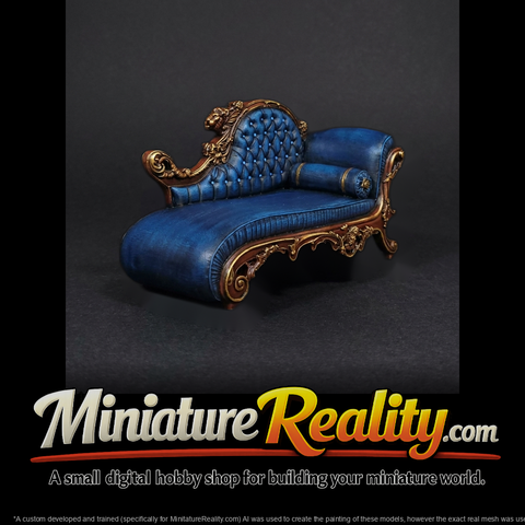 Rococo Tufted Chaise Lounge