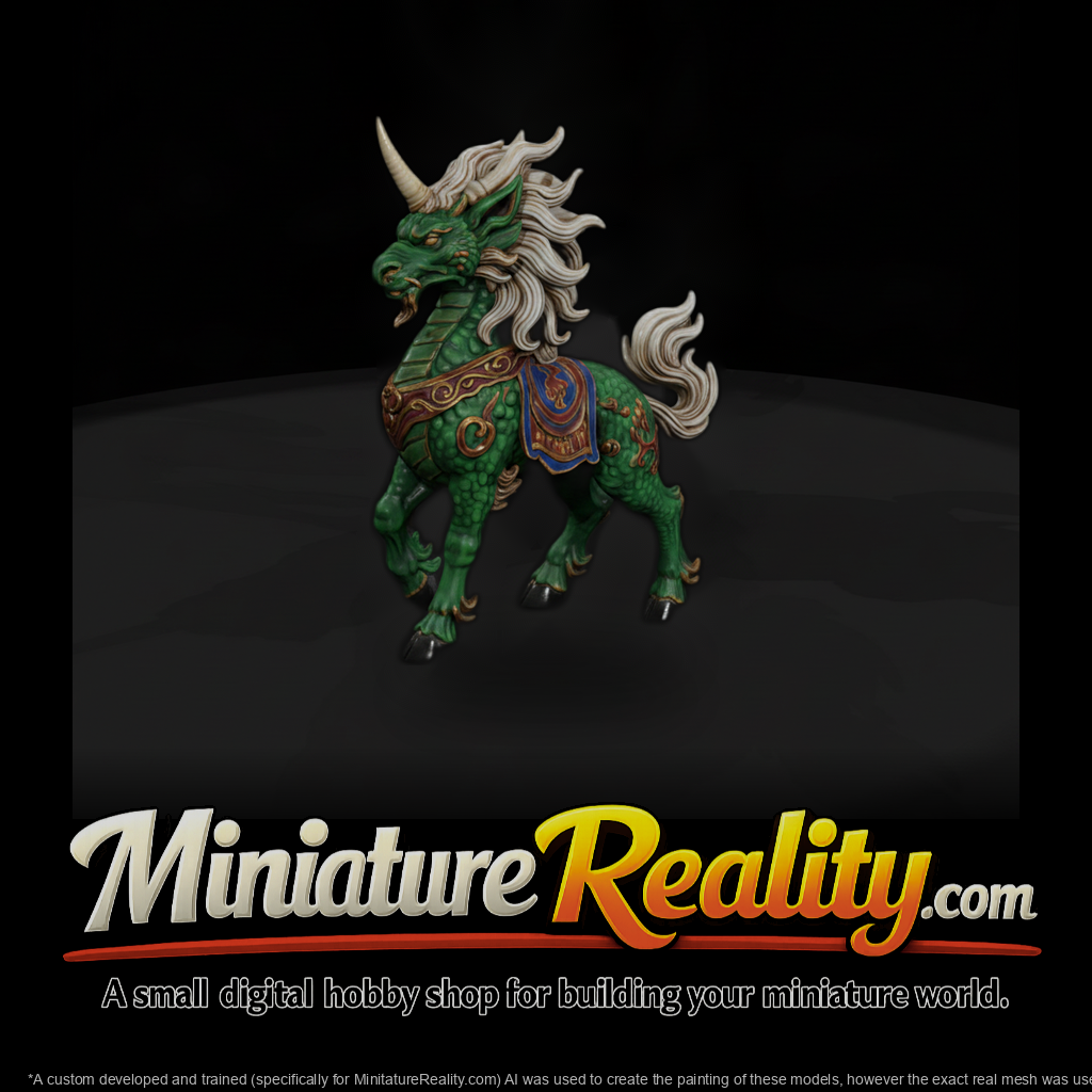 Myth 0469 Mythology Kirins Kirin Guardian Miniatur
