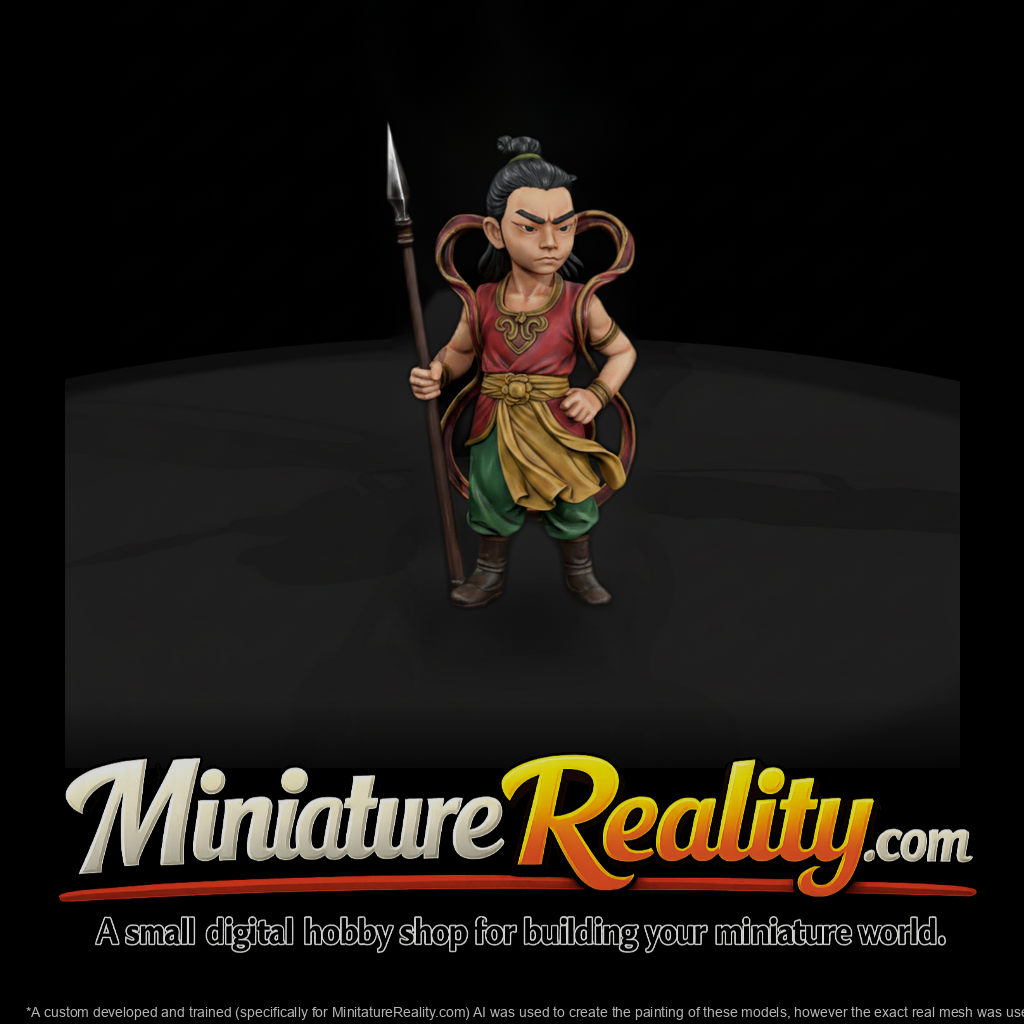 Myth 0444 Mythology Nezha Miniature Figure