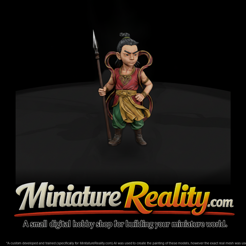Myth 0444 Mythology Nezha Miniature Figure