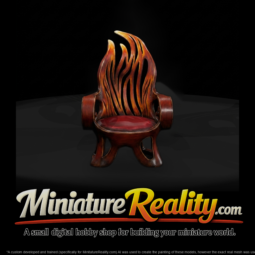 flame-accent-armchair-stylized-miniature-chair-for-dioramas-layouts-387914