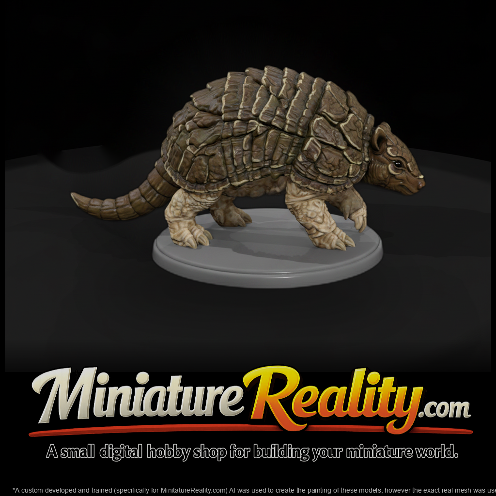Armored Plated Beast Creature