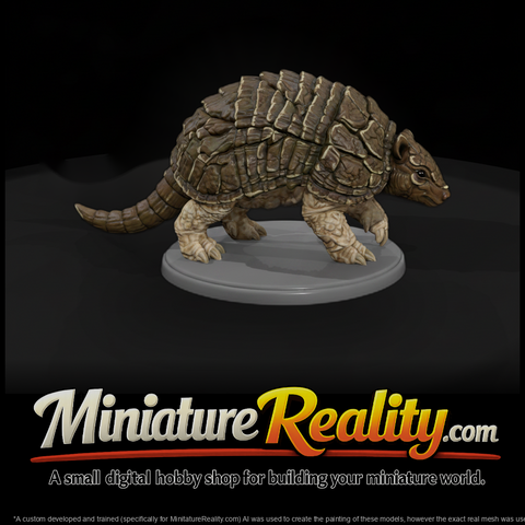 Armored Plated Beast Creature