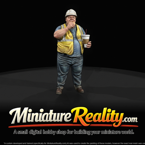 Construction Worker on Break