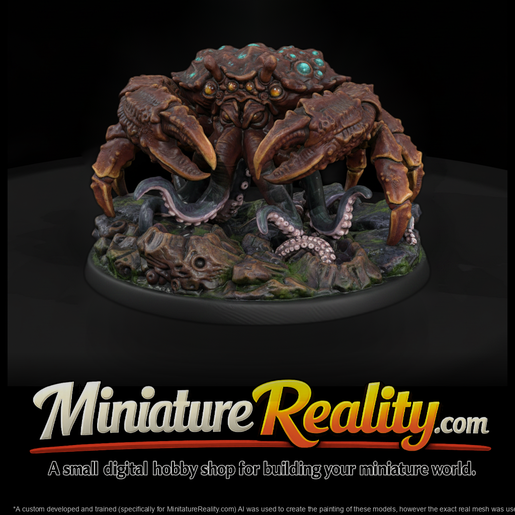 Creature Test 009 Alien Tentacle Crab Gemini A01