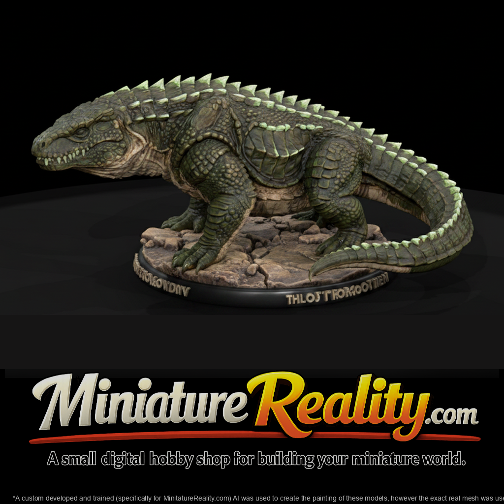 Armored Spiny Lizard Beast