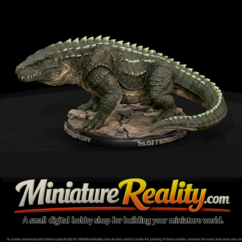 Armored Spiny Lizard Beast