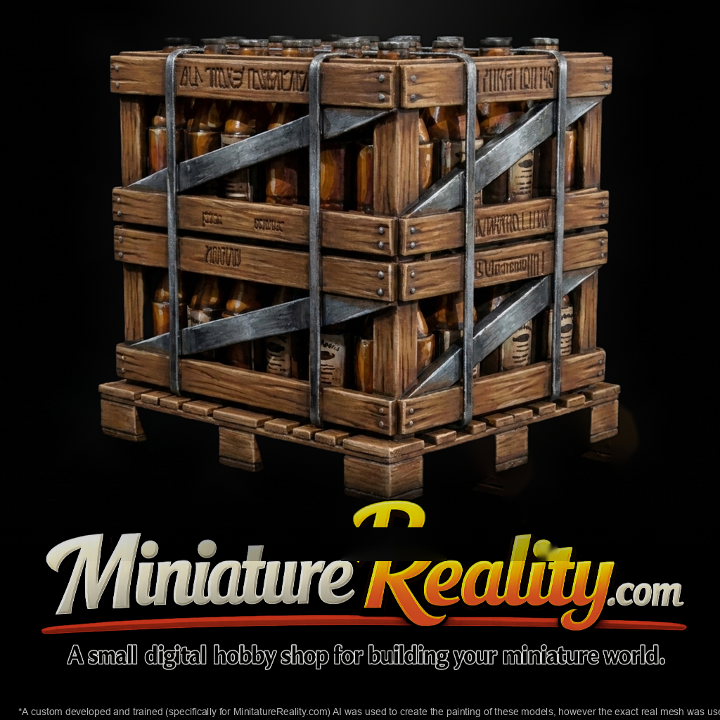 palletized-wooden-crate-of-bottles-pallet-diorama-prop-ho-1-87-compatible-587966