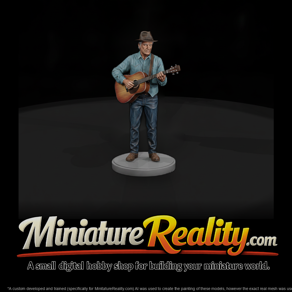 Bnd 004 Bluegrass Band Acoustic Guitar