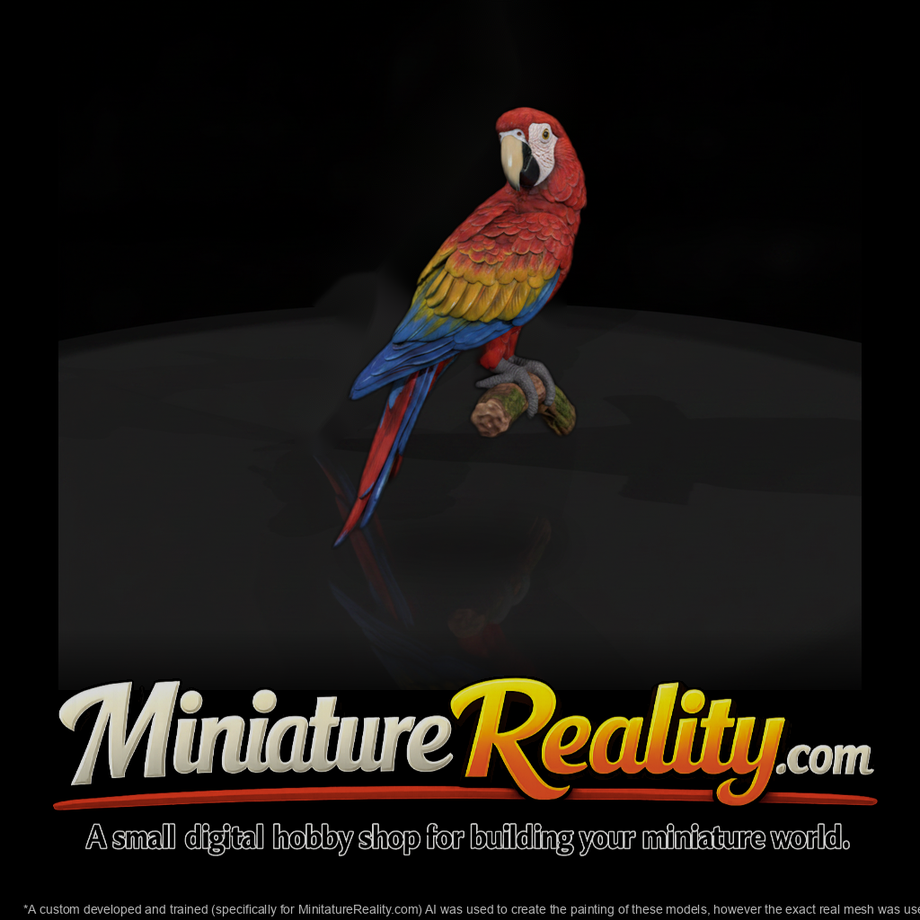 Ant 284 Scarlet Macaw Female