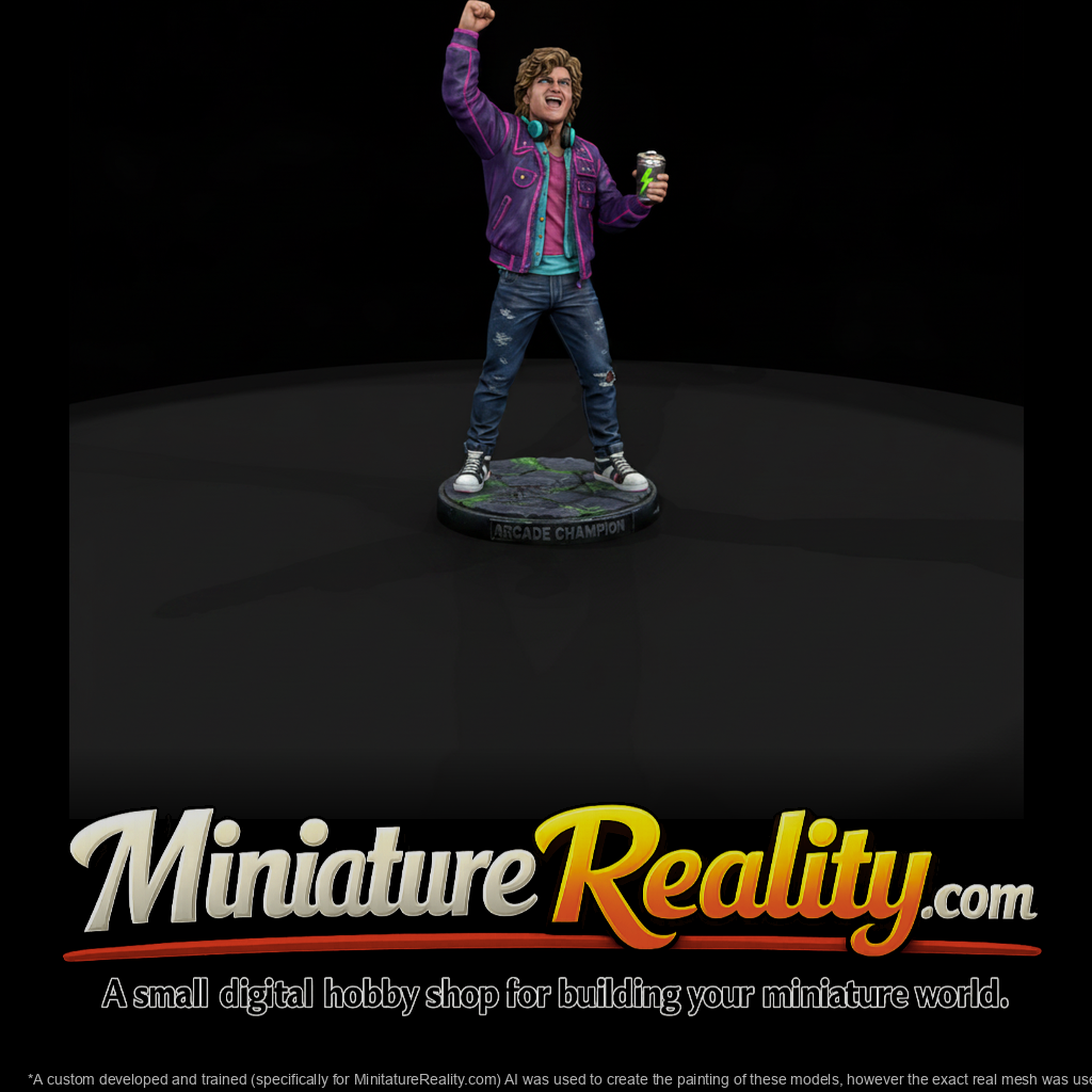 poparc-0115-neon-arcade-champion-alternate-pose