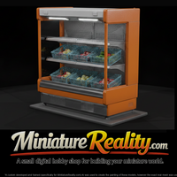 Open Refrigerated Produce Display Case — thumbnail 1
