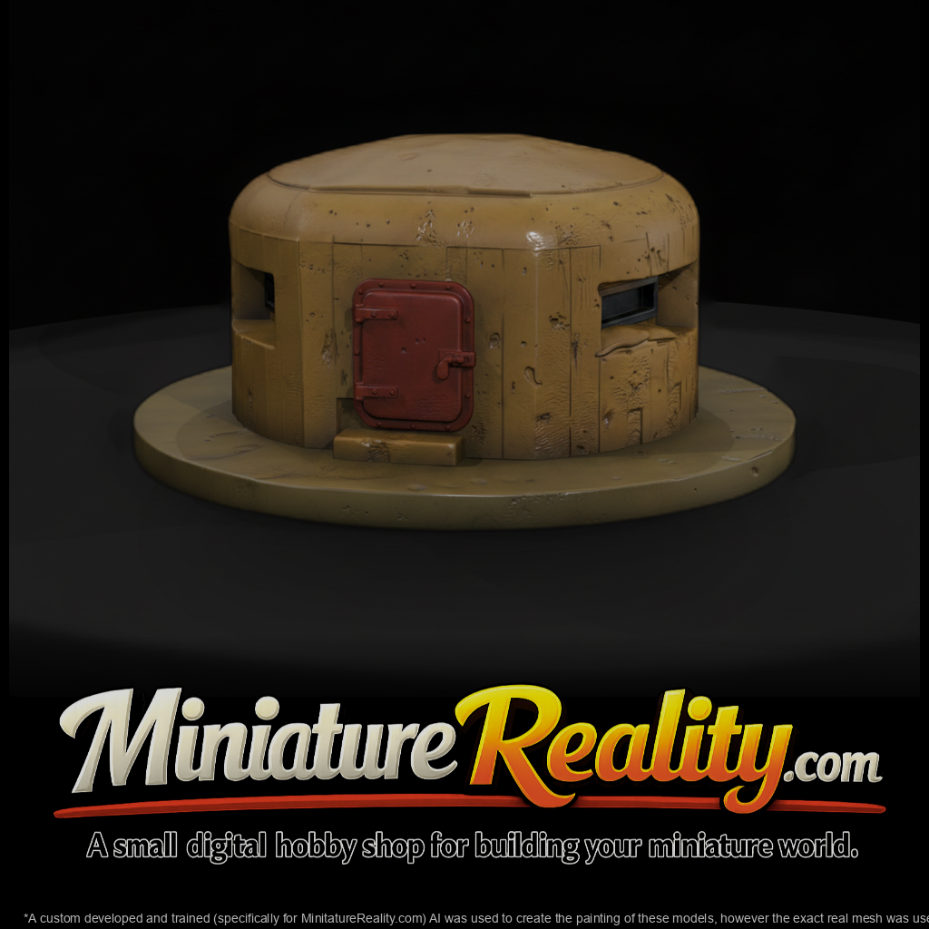 WWII Pacific Reinforced Pillbox