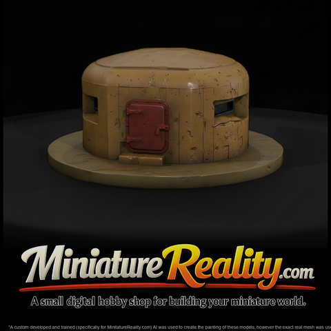 WWII Pacific Reinforced Pillbox