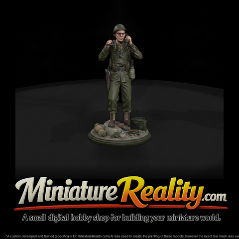 Ww2H 038 United States Artillery Forward Observer