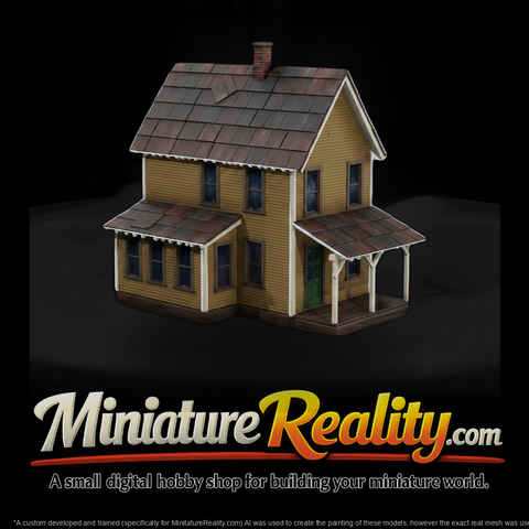 20260612 Old Two Story House Model F3B904Fe11