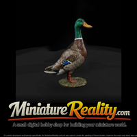mallard-duck-3d-printable-sculpture-for-dioramas-model-railroads-314343 — thumbnail 2