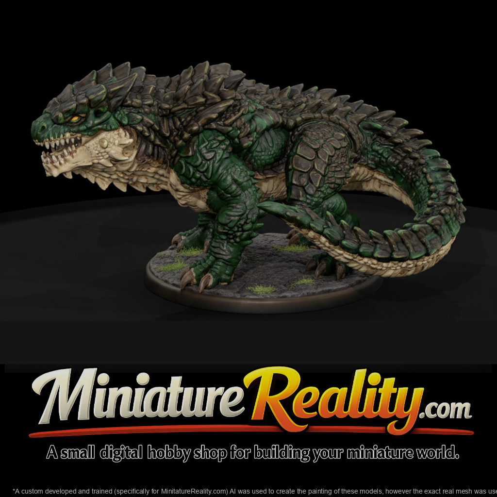 Armoured Spiked Reptile Beast
