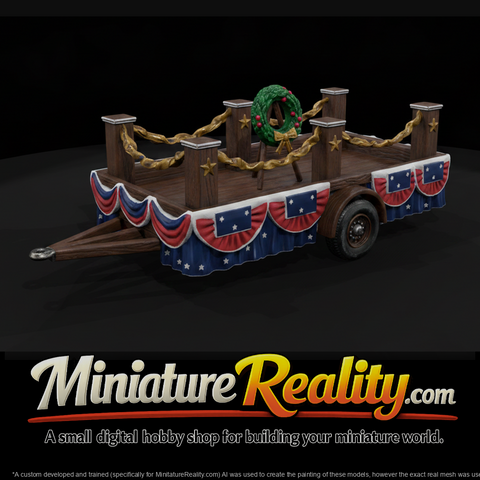Veterans Honor Parade Float Trailer