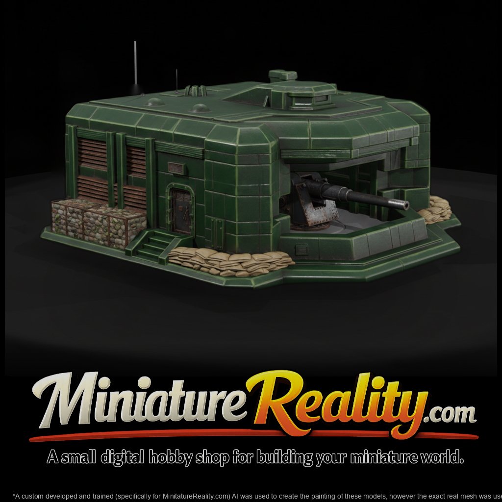 Mil 016 Ww2 Pacific Coastal Gun Casemate