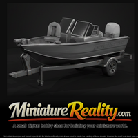 Small Fishing Boat & Trailer — thumbnail 1