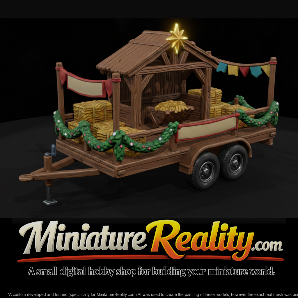 Nativity Parade Float Trailer