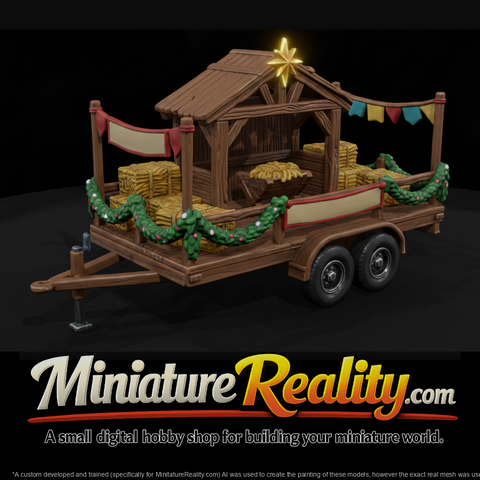 Nativity Parade Float Trailer