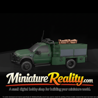 Ford Off-Road Fire Truck miniature, three-quarter view — thumbnail 4