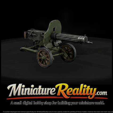 Maxim Heavy Machine Gun — WWI