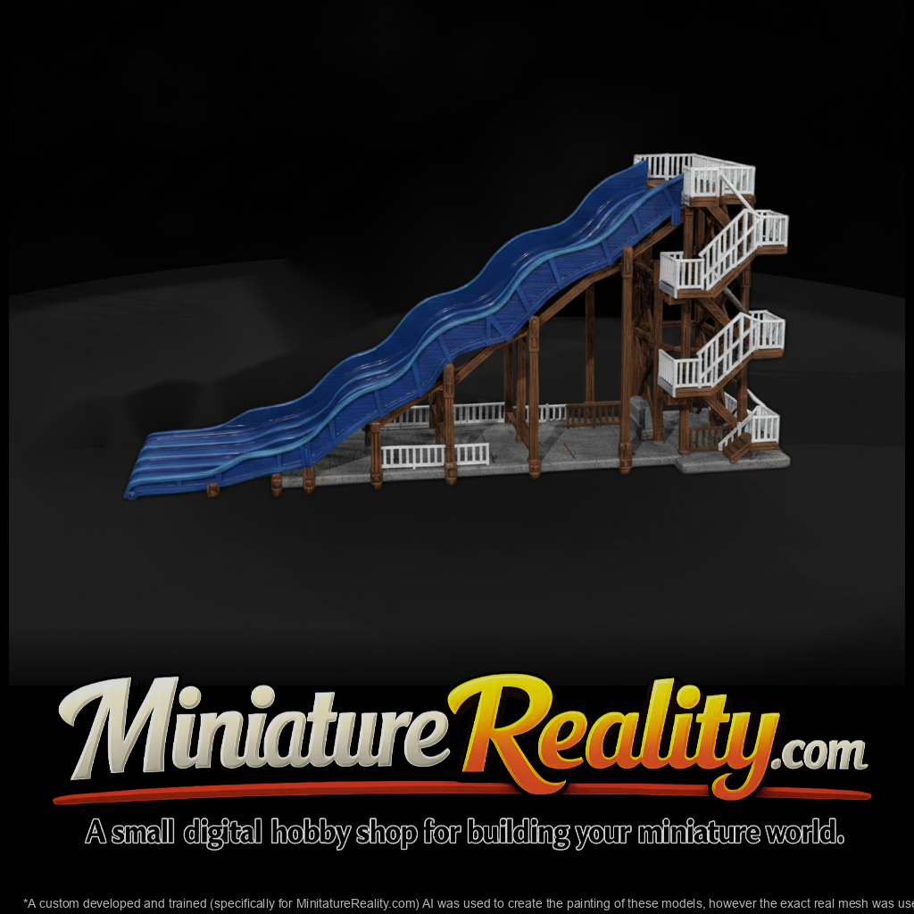 Fairground Giant Wave Slide
