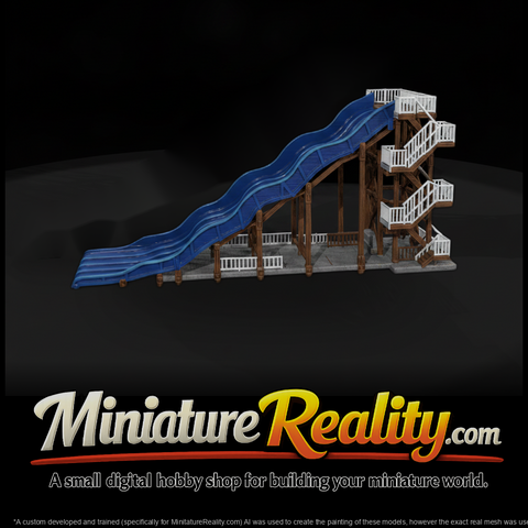 Fairground Giant Wave Slide