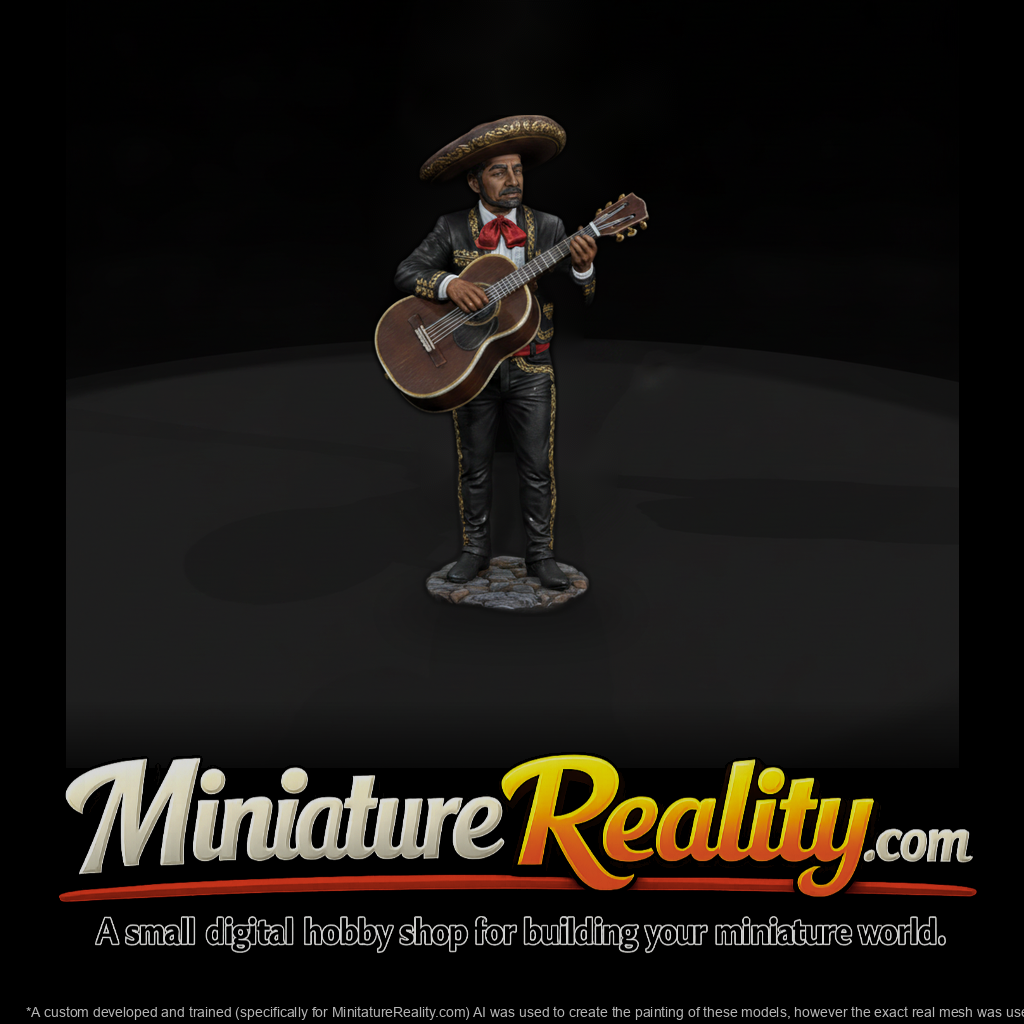 Bnd 092 Mariachi Guitarr N Bass Guitar