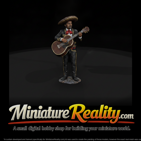 Bnd 092 Mariachi Guitarr N Bass Guitar