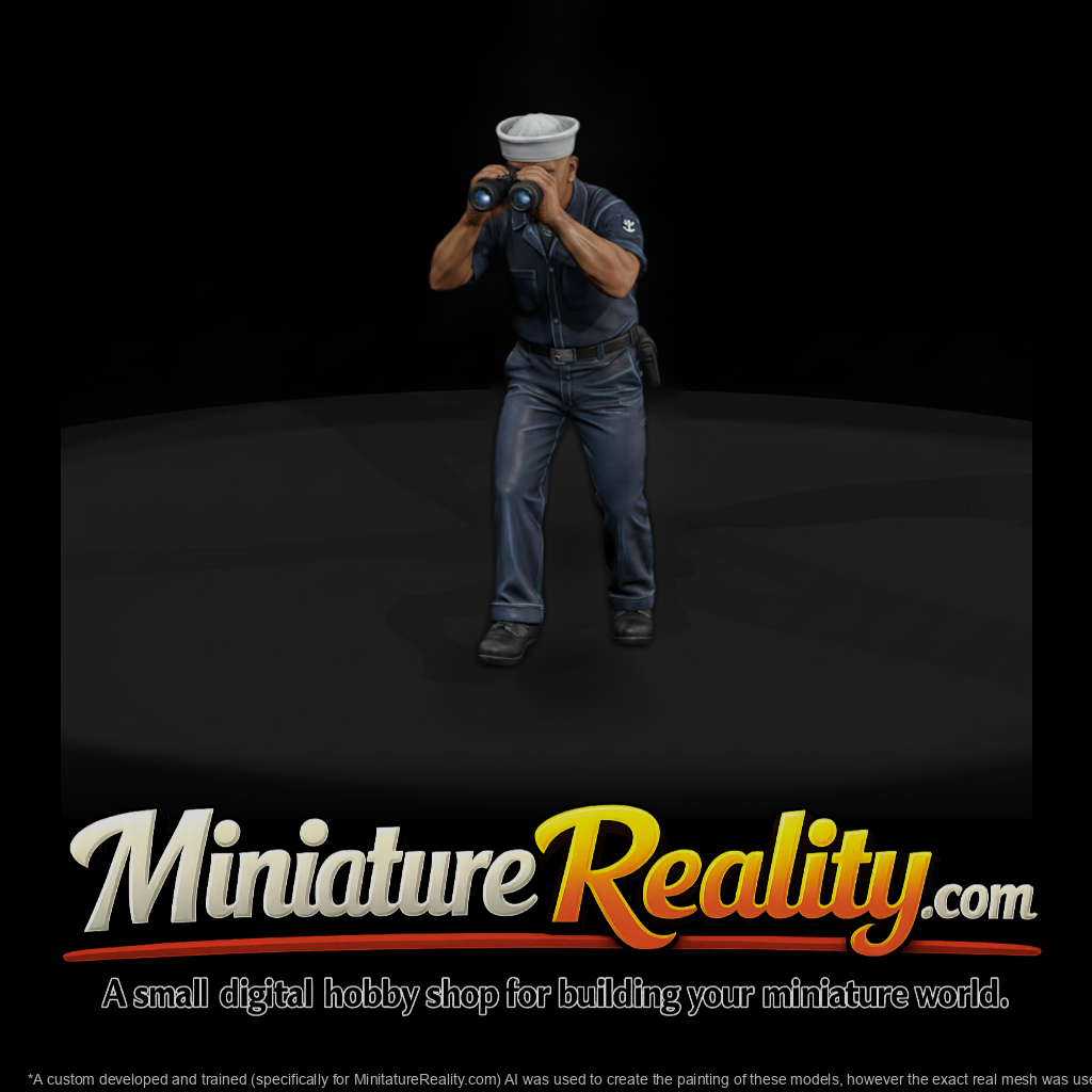 Mod Navy 087 Modern U S Navy Lookout Figure