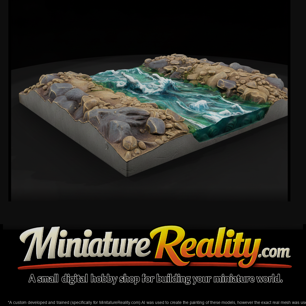 Rocky River Rapids Terrain Section