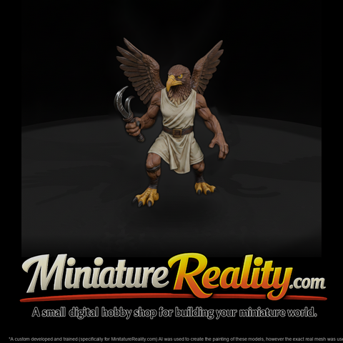 Myth 0383 Mythology Anzu Bird Miniature Figure