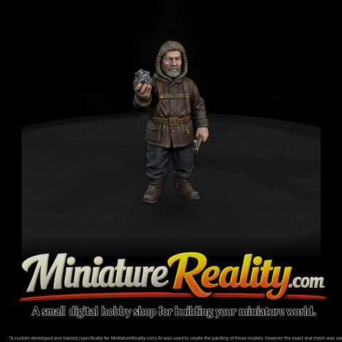 Hist 0190 Historical Ernest Shackleton Miniature F