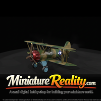 WACO YMF-5D Super - Biplane Model, three-quarter view — thumbnail 2