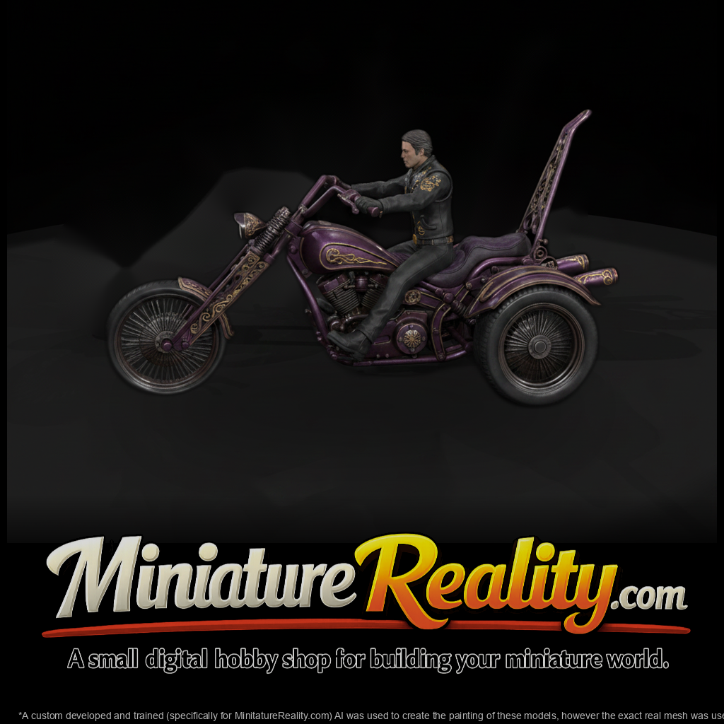 Car 006 Lowrider Trike Rider