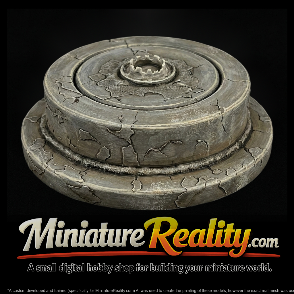 weathered-round-stone-pedestal-small-display-plinth-for-dioramas-064846