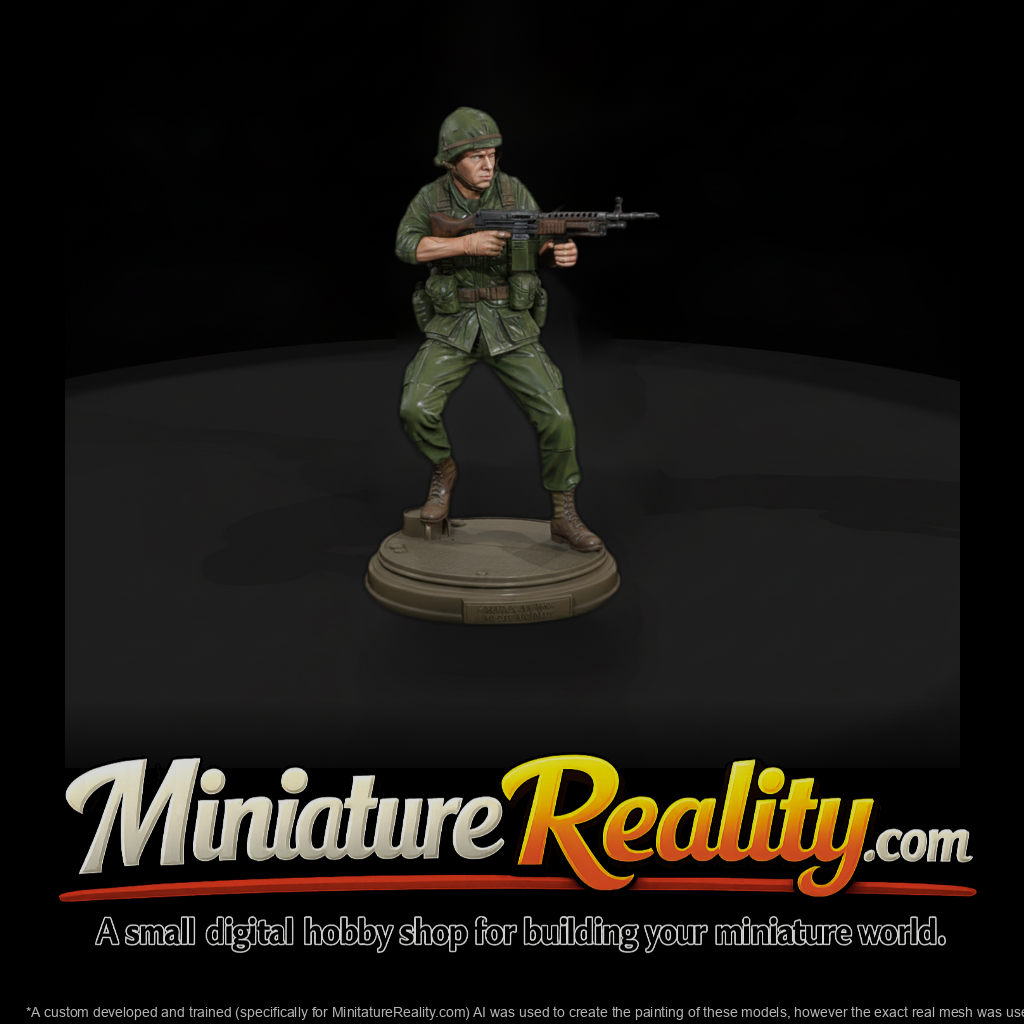 Vnh 030 United States Army Huey Door Gunner