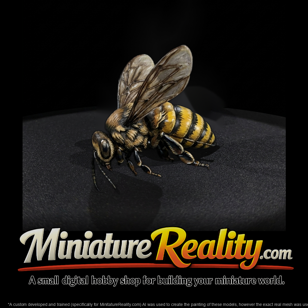 honey-bee-miniature-detailed-landing-pose-for-dioramas-displays-650462