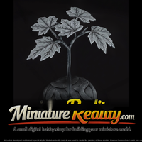 Stylized Maple Jewelry Tree Stand — thumbnail 1