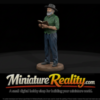 Amish Man Reading a Book — thumbnail 1